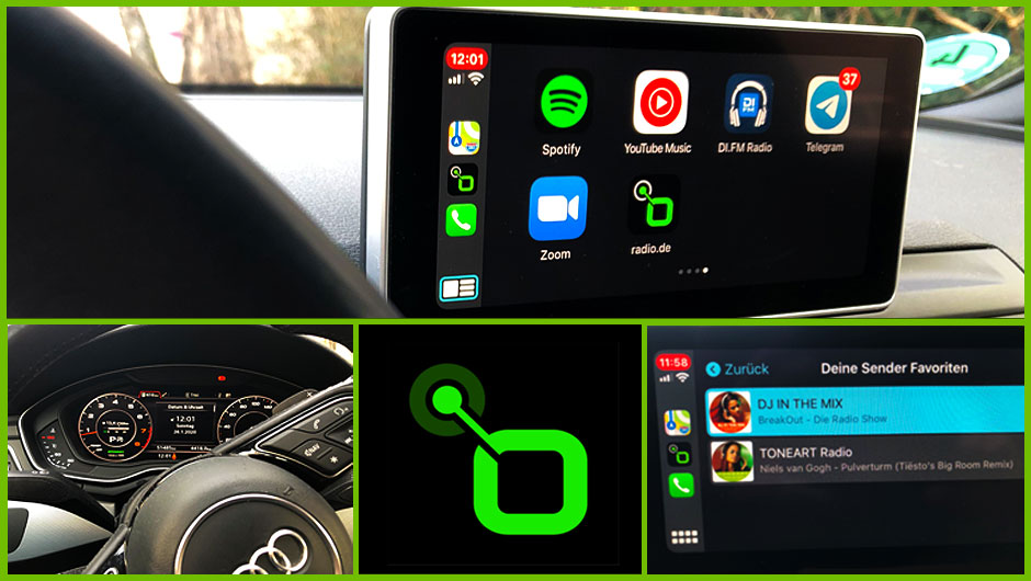 TONEART Radio - Radio.de Carplay