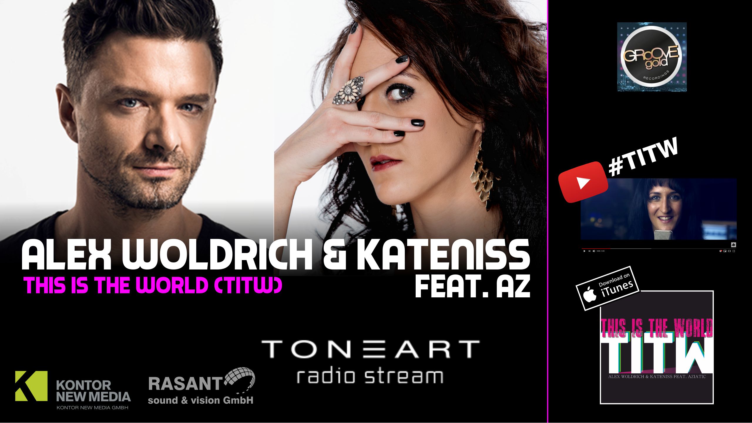 Alek Woldrich & Kateniss feat. AZ - TONEART Radio
